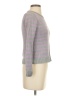 Banana Republic 100% Cotton Stripes Gray Pullover Sweater Size XS - photo 4
