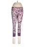Zella Print Purple Active Pants Size L - photo 1