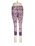 Zella Print Purple Active Pants Size L - photo 2