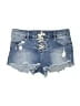 Billabong Blue Denim Shorts Size 27 waist - photo 1