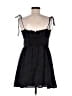 Reformation 100% Polyester Black Cocktail Dress Size 10 - photo 2