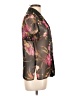 Virgo Floral Black Short Sleeve Blouse Size 10 - photo 4