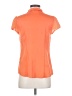 Van Heusen Studio 100% Polyester Orange Short Sleeve Blouse Size XS - photo 2