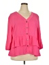 NY&C 100% Polyester Pink 3/4 Sleeve Blouse Size XXL - photo 1