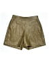 Halogen Tan Faux Leather Shorts Size S - photo 1