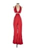 Assorted Brands Solid Red Jumpsuit Size 4 - photo 1