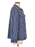 Notations Stripes Blue Long Sleeve Blouse Size L - photo 4