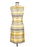 Chetta B Print Yellow Casual Dress Size 8 - photo 2