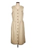 Talbots Solid Tan Casual Dress Size 12 - photo 1