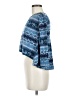 Say What? Blue 3/4 Sleeve Top Size M - photo 5