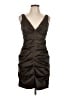 Whish Brown Cocktail Dress Size L - photo 1