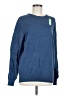 Basic Editions Solid Blue Pullover Sweater Size M - photo 1