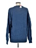 Basic Editions Solid Blue Pullover Sweater Size M - photo 2