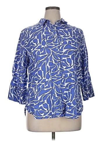 Chico's 3/4 Sleeve Blouse (view 1)