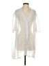 Roaman's 100% Polyester Ivory Short Sleeve Blouse Size 26 waist - photo 1