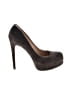 Pour La Victoire Gray Brown Heels Size 7 - photo 1