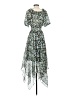 Maje Floral Green Cocktail Dress Size Sm (1) - photo 2