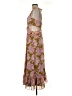 Likely 100% Polyester Paisley Pink Cocktail Dress Size 6 - photo 5
