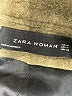 Zara 100% Viscose Green Coat Size M - photo 6