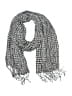 Unbranded Houndstooth Gray Black Scarf One size - photo 1