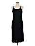 Leith Solid Black Casual Dress Size M - photo 1