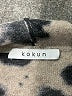 Kokun 100% Cashmere Animal Print Silver Cashmere Pullover Sweater Size L - photo 7