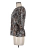 Elementz Brown 3/4 Sleeve Blouse Size M (petite) - photo 5