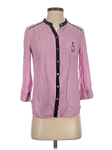 Maeve 3/4 Sleeve Button-Down Shirt (view 1)