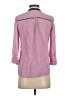 Maeve 100% Rayon Pink 3/4 Sleeve Button-Down Shirt Size S - photo 2