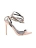 Cape Robbin Silver Tan Sandals Size 6 1/2 - photo 1