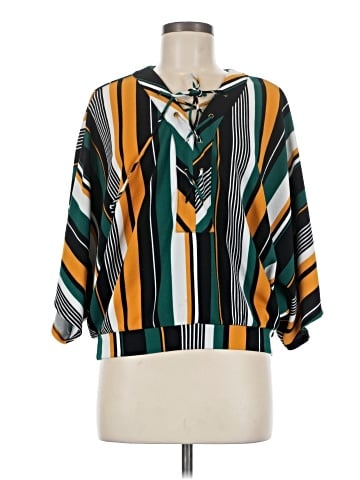 Jennie & Marlis 3/4 Sleeve Blouse (view 1)