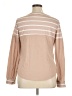 Shein Tan Long Sleeve Blouse Size XL - photo 2