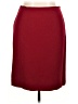 Tahari 100% Polyester Solid Burgundy Formal Skirt Size 14 - photo 1