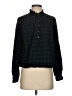 Gap Plaid Green Long Sleeve Blouse Size S - photo 1