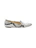 J.Crew Print White Tan Flats Size 9 - photo 1