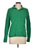 Chaps 100% Cotton Green Pullover Sweater Size L - photo 1