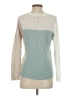 Nic + Zoe Color Block Teal Pullover Sweater Size S (petite) - photo 2