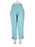 D&Co. Solid Teal Casual Pants Size M - photo 2