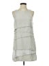Thread Social 100% Silk Gray Casual Dress Size 4 - photo 1