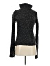 J.Crew Metallic Black Turtleneck Sweater Size XS - photo 1