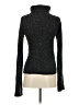 J.Crew Metallic Black Turtleneck Sweater Size XS - photo 2