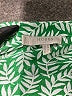 Hobbs London 100% Viscose Green 3/4 Sleeve Blouse Size 6 - photo 7