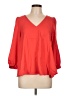 Tuckernuck 100% Polyester Red 3/4 Sleeve Blouse Size M - photo 1