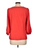 Tuckernuck 100% Polyester Red 3/4 Sleeve Blouse Size M - photo 2