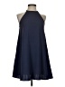 Everly 100% Polyester Solid Blue Casual Dress Size XS - photo 1
