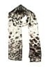 Dennis by Dennis Basso 100% Polyester Animal Print Tan Scarf One size - photo 1