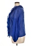 Zara Blue 3/4 Sleeve Blouse Size XL - photo 5