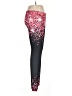 Unbranded 100% Polyester Hearts Pink Black Active Pants Size L - photo 4