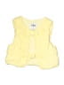 Zara 100% Polyester Yellow Vest Size 9 - 10 - photo 1