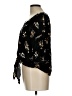 LUQ Black 3/4 Sleeve Blouse Size L - photo 5